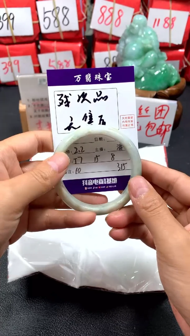 翡翠手镯未镶嵌潘/5/30/10