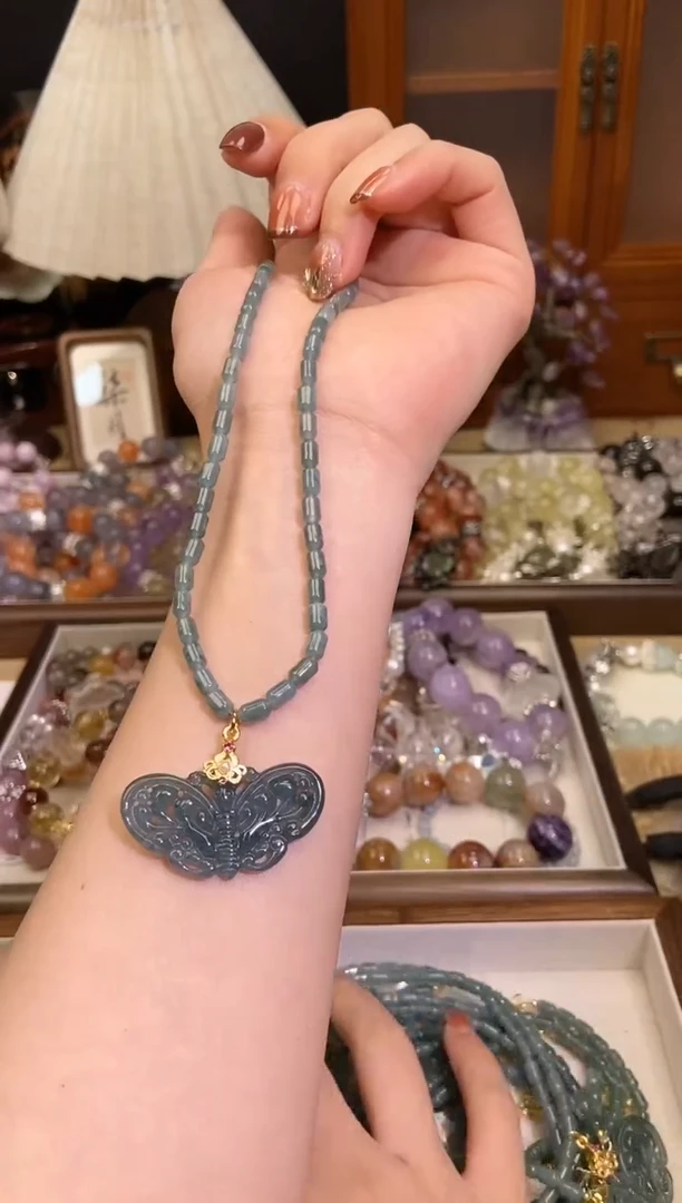 【闪购商品】翡翠项链未镶嵌467项链