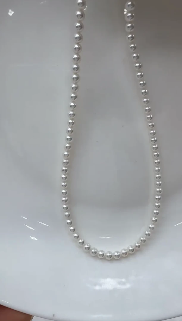 【闪购商品】淡水珍珠颈饰18K金镶嵌吉尔德