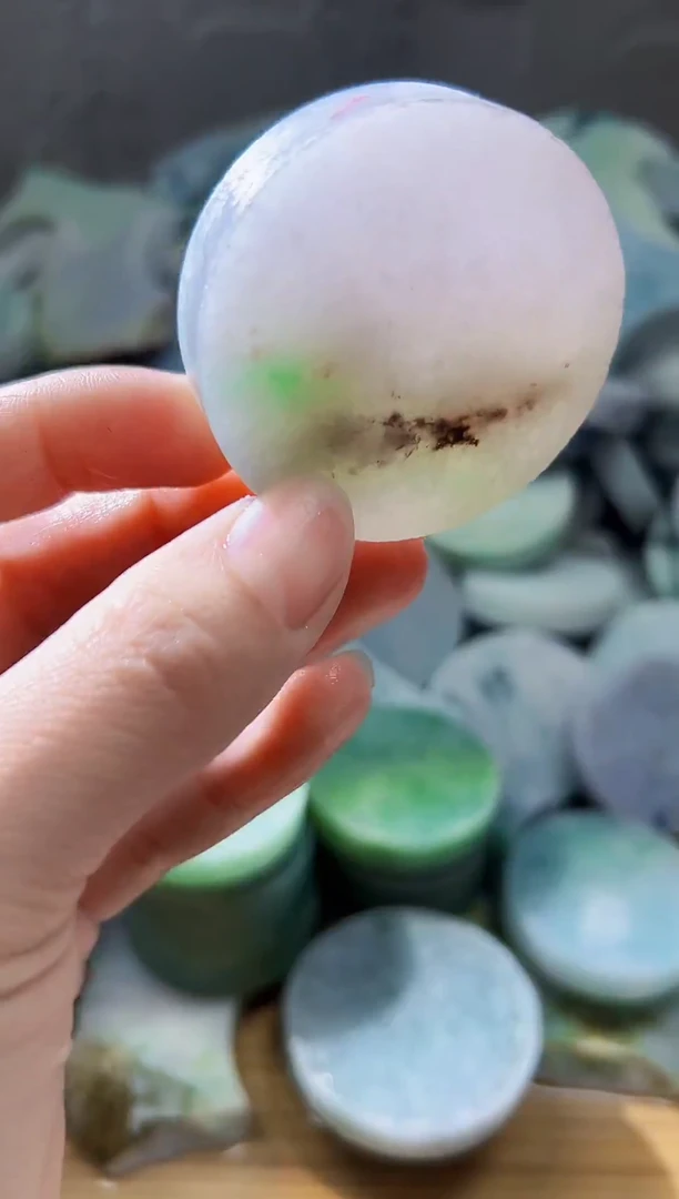 裸石翡翠天然翡翠A货余 南 946