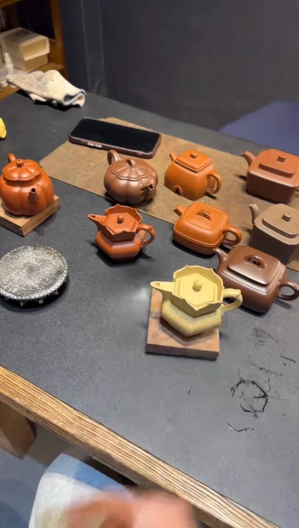 茶壶紫砂笑**间本绿小僧帽