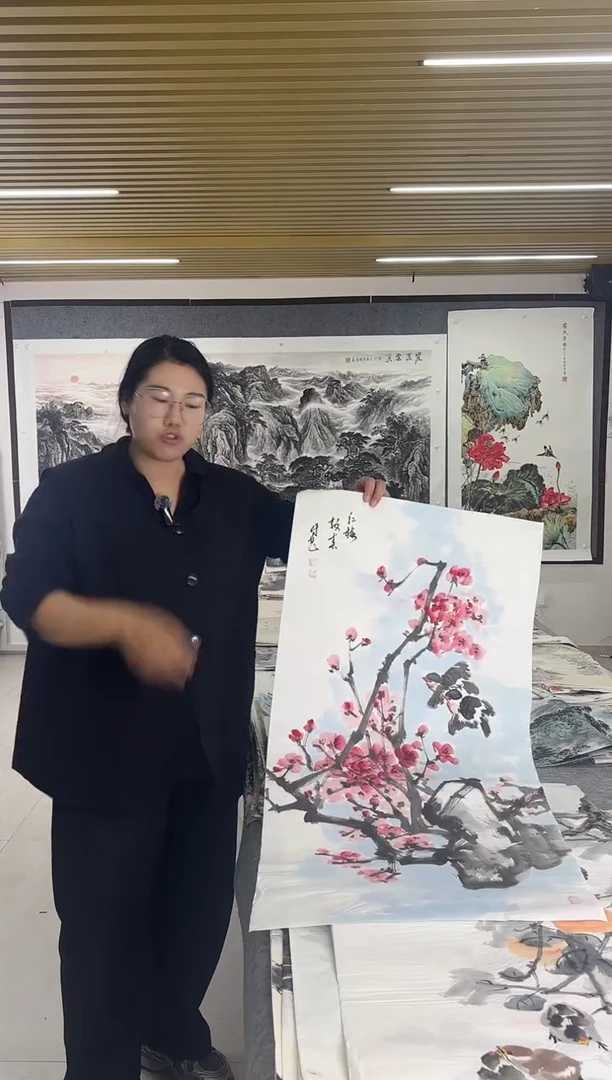 国画志川专属福利-梅花