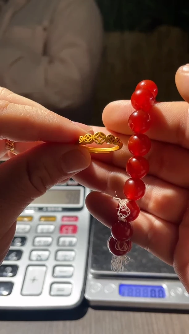 未镶嵌戒指玛瑙/玉髓玉髓高端饰品 多样性发1件 XY-134