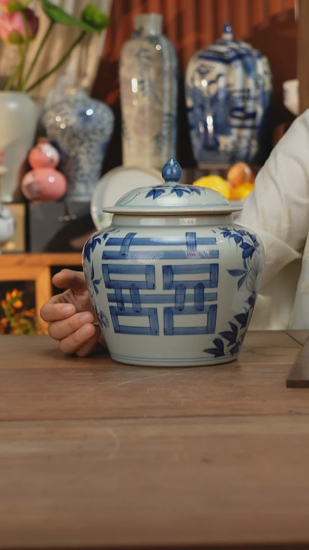 现代景德镇设计师釉下手绘陶瓷餐具