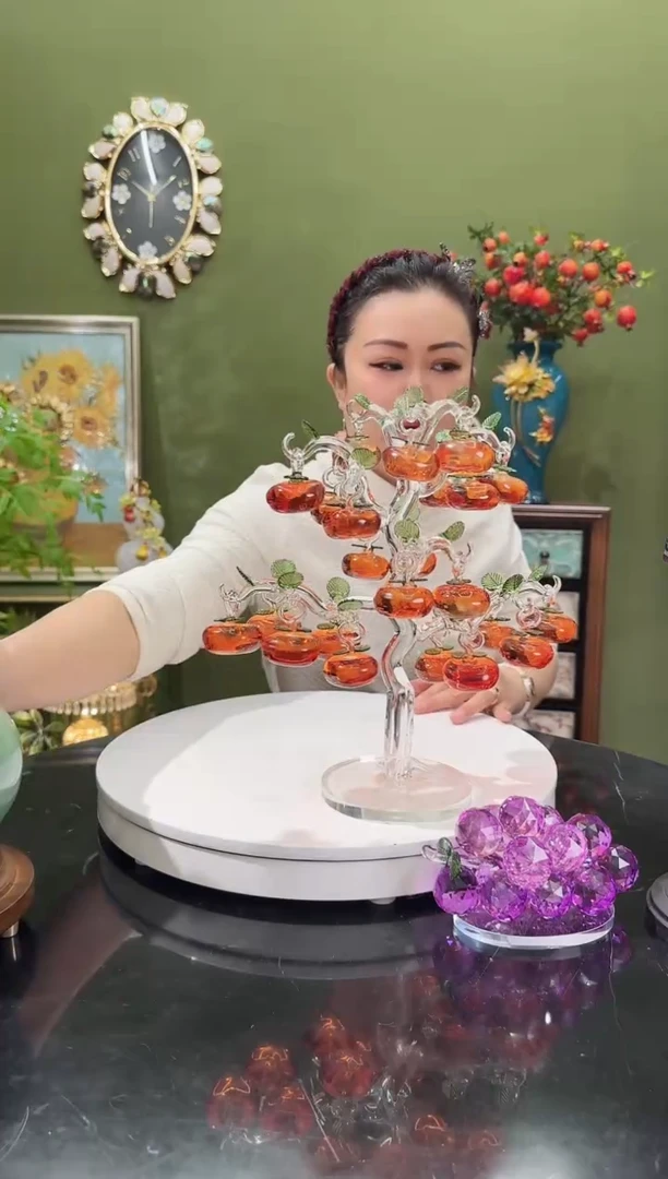 人造水晶柿柿如意