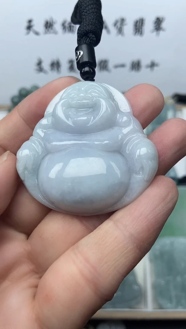 颈饰未镶嵌翡翠佛公