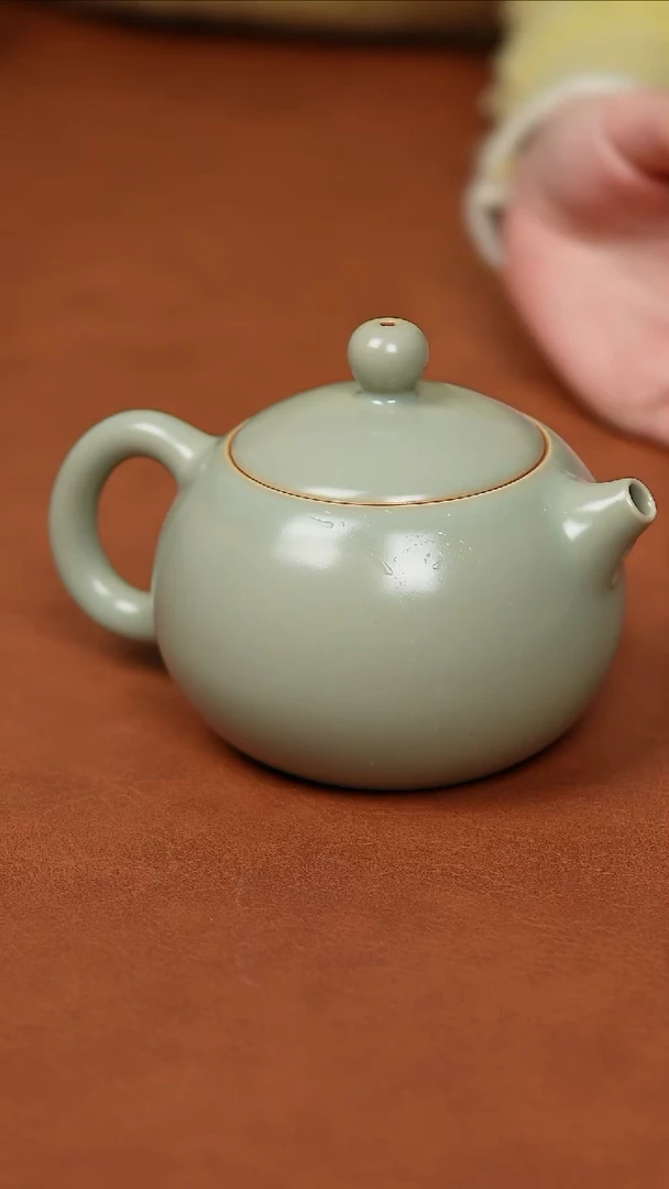富山严选原矿汝瓷西施壶