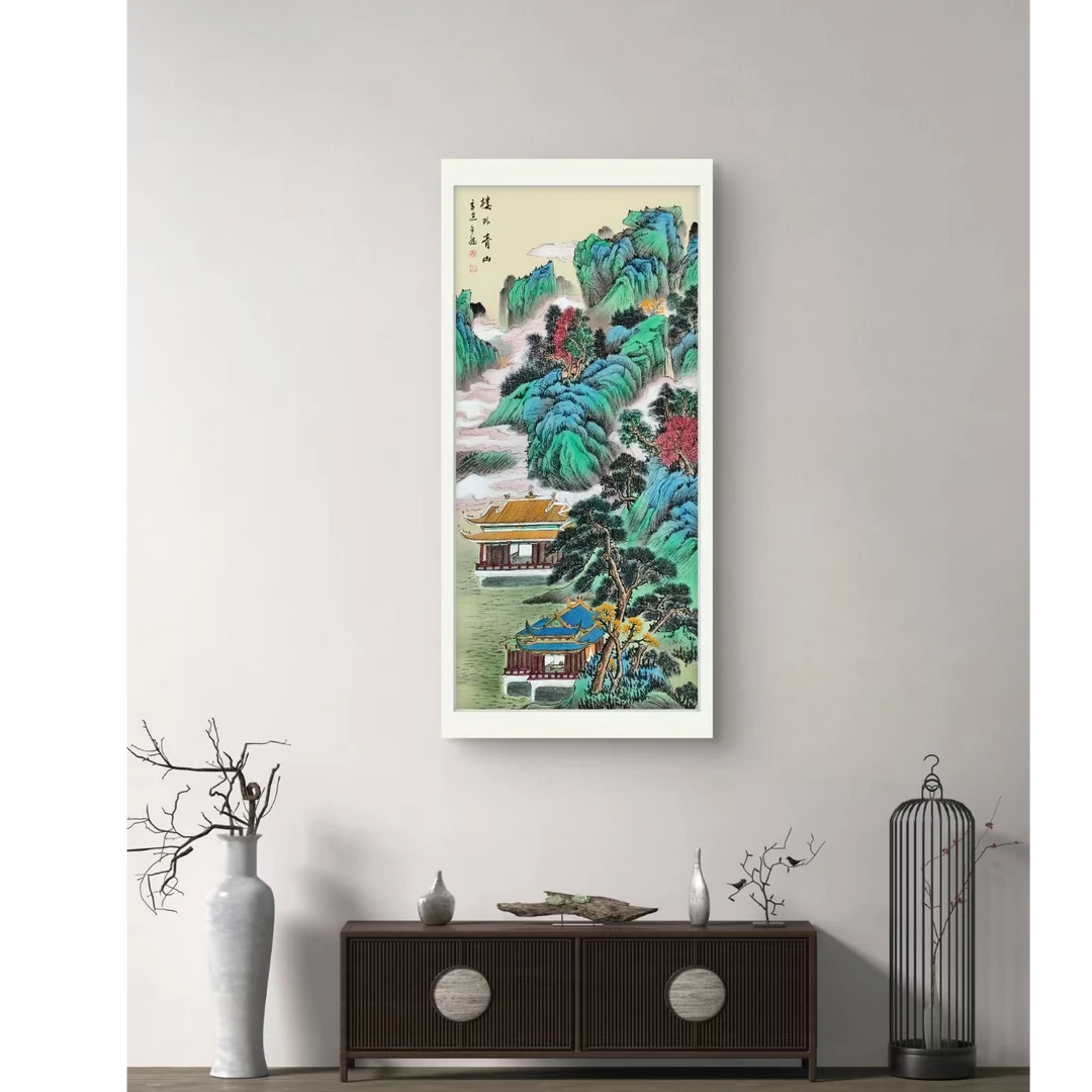 楼外青山-赵文斌-绘画