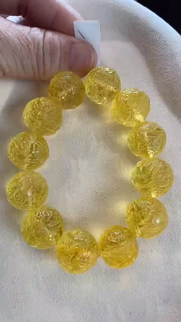 手链琥珀未镶嵌手串