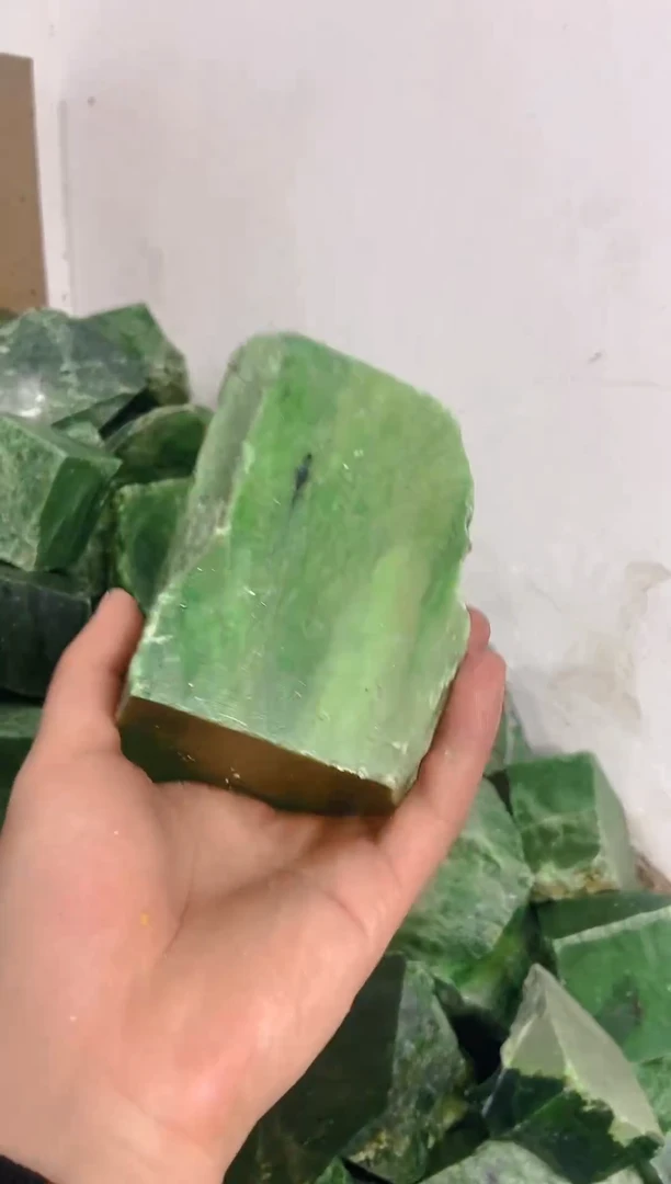 未镶嵌和田玉珠宝半成品1