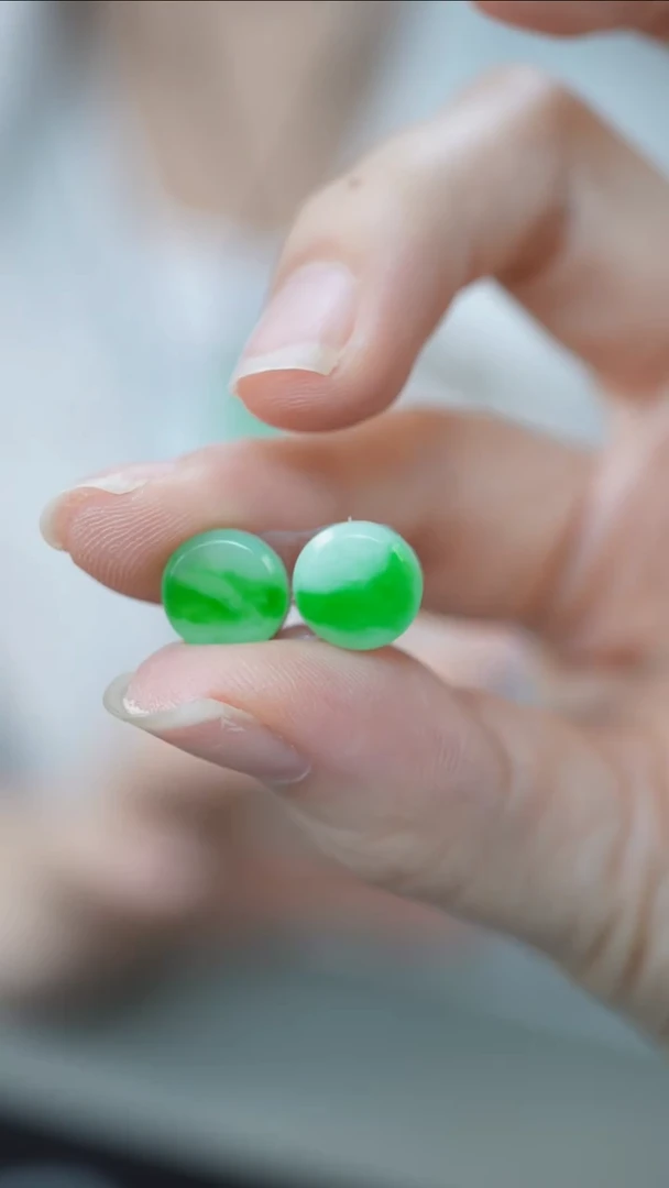 翡翠挂件未镶嵌29-裸石/姿/1F