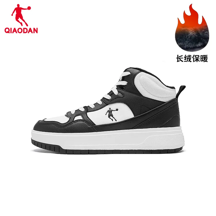 【加绒大棉】乔丹正品25潮流高帮棉鞋男女加厚冬季保暖防滑户外运动