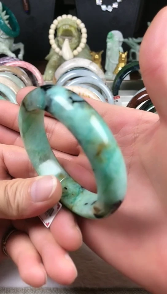 合金手镯石英质玉凤凰石手镯55.8