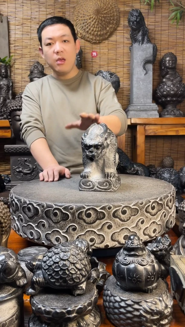 石材22吸水兽天然青石雕刻