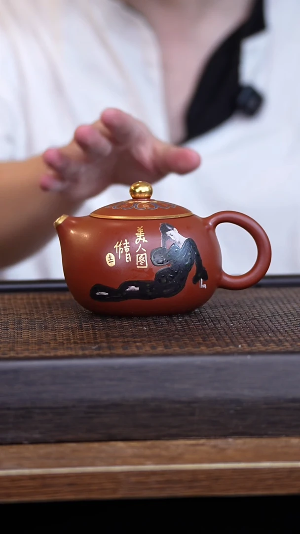茶壶紫砂宜兴手工原矿紫砂壶001