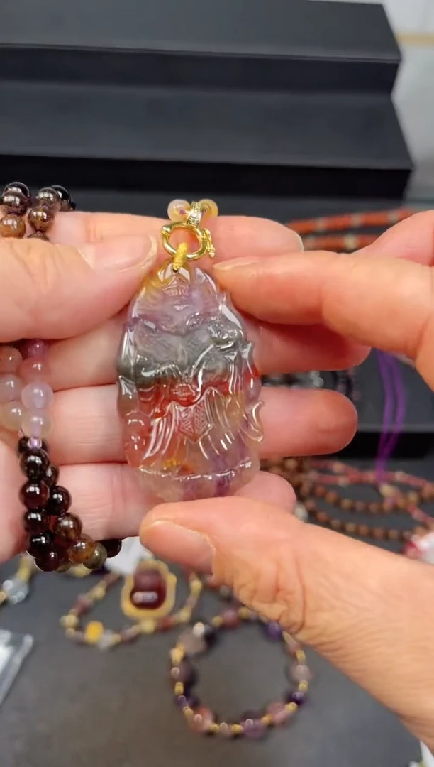 未镶嵌颈饰水晶【百晶灵儿】定制款