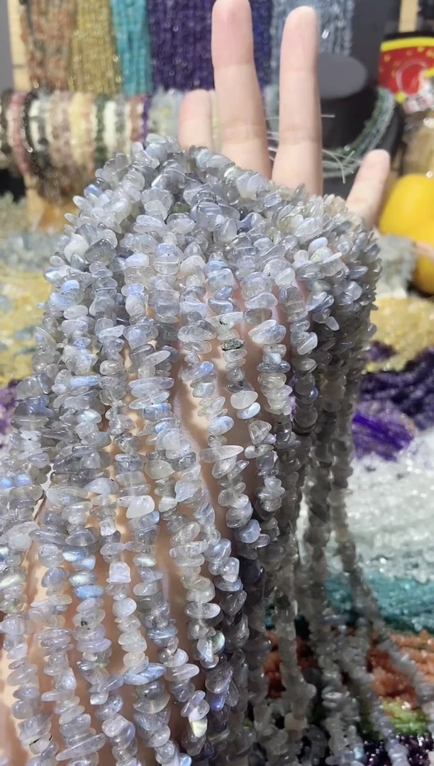未镶嵌珠宝半成品水晶灰月光
