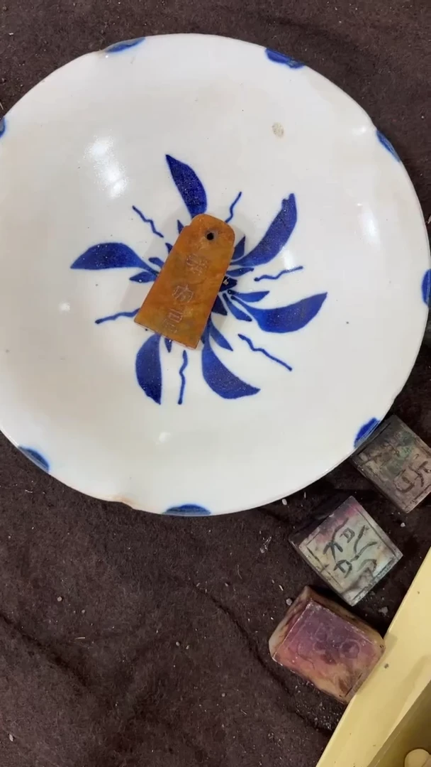瓷片手工，手绘，瓷器1