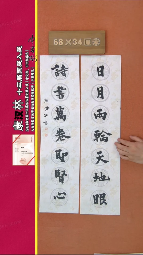 【闪购商品】书法27康汉林书法作品