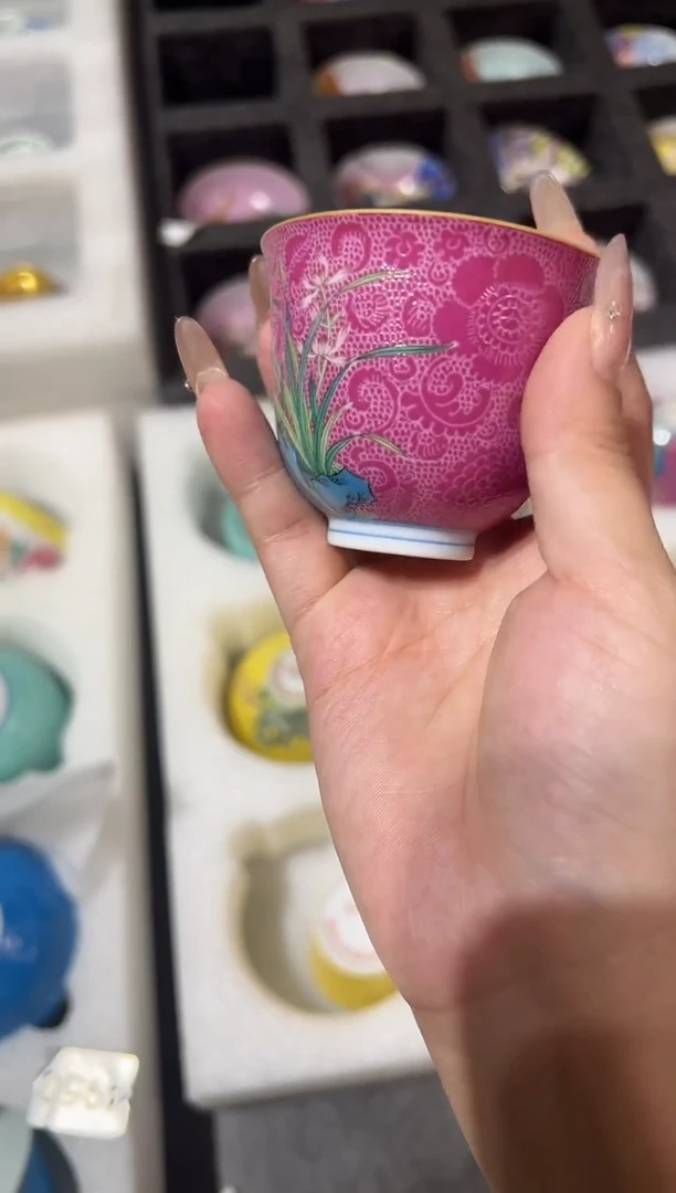 瓷片景德镇瓷器茶器茶杯