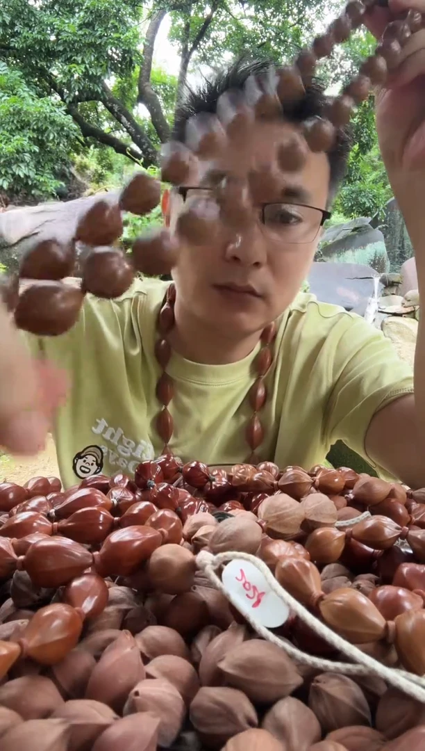 手串橄榄核17尺寸梅林铁核9999三面佛