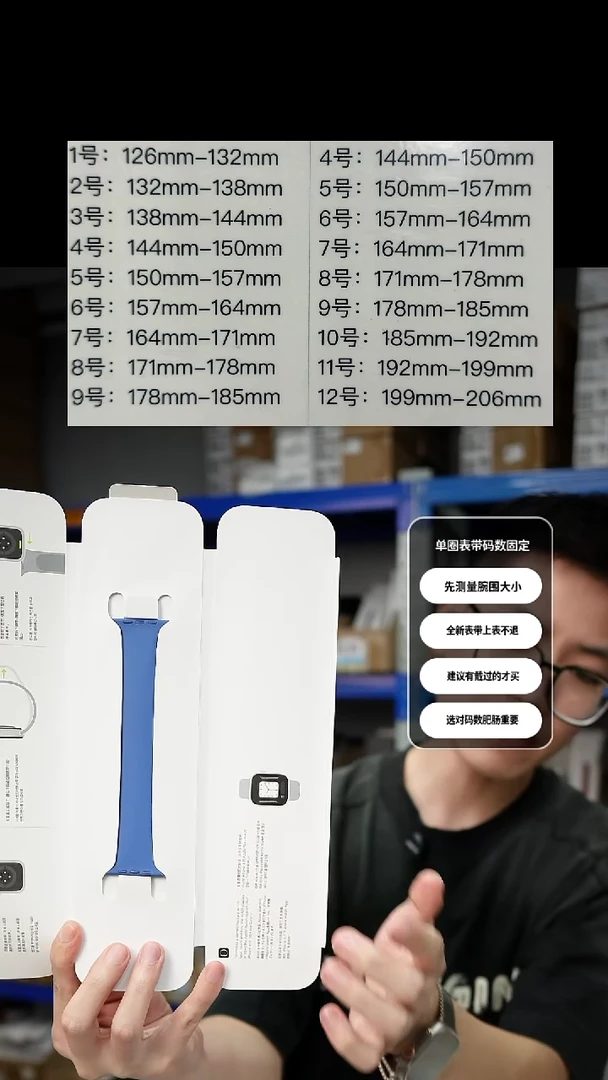 准新品714号 大表盘 单圈硅胶7号 蓝色