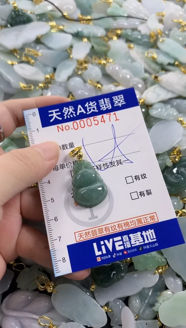 颈饰未镶嵌翡翠天然A货翡翠