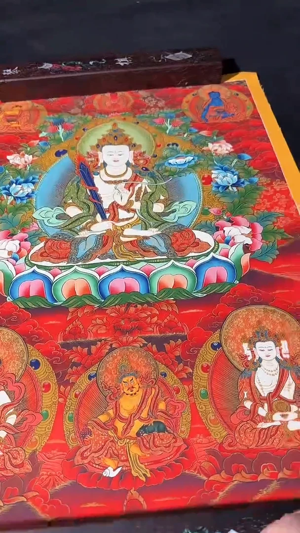 卷轴画藏式珍藏彩绘艺术馆173