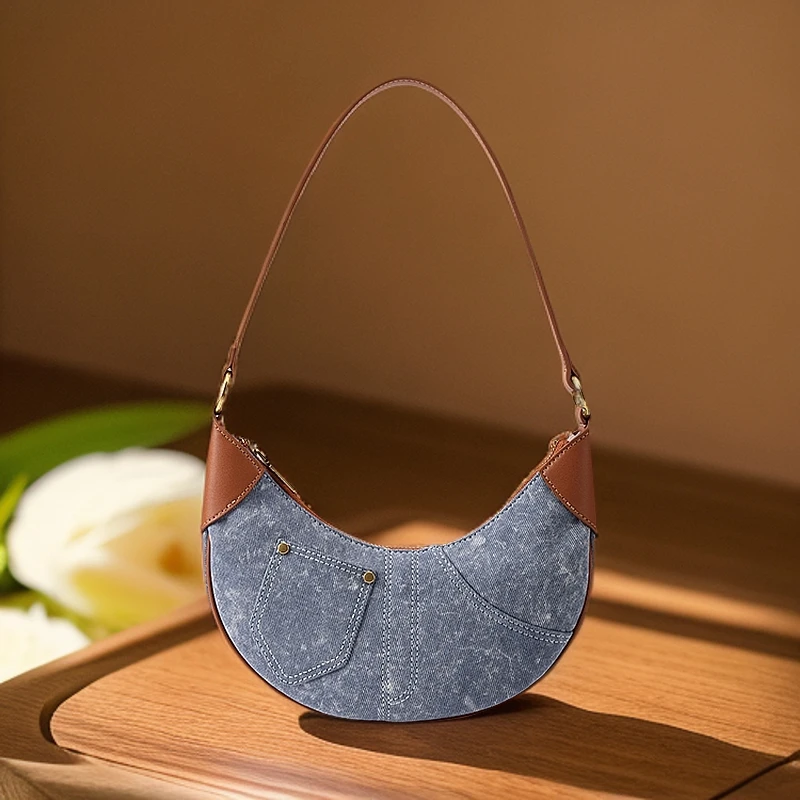 HONGU/红谷简约经典设计师腋下包