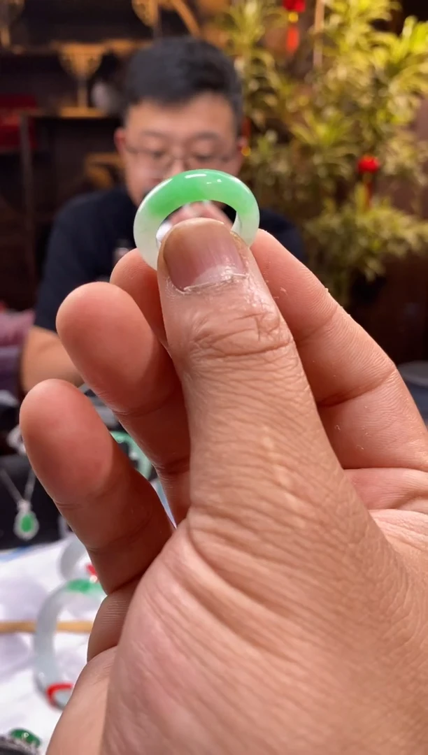 翡翠未镶嵌颈饰jq143天然缅甸翡翠a货