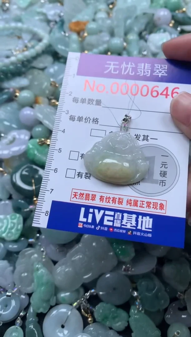 颈饰未镶嵌翡翠646