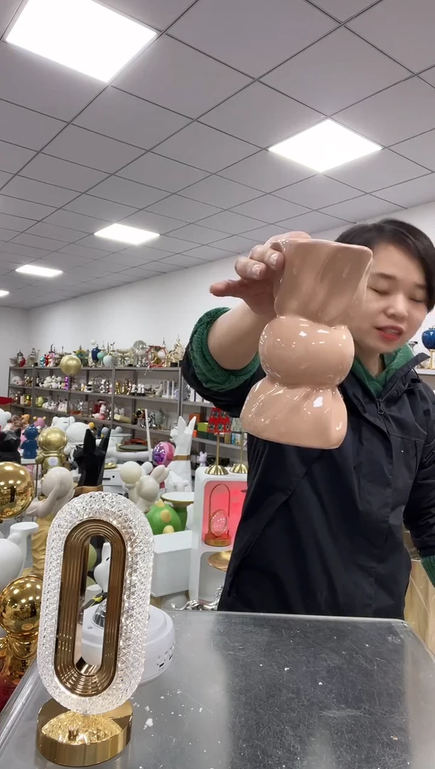 【闪购商品】悦美糖果花瓶棕色款-中号