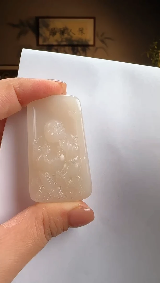 未镶嵌和田玉挂件k6吊坠
