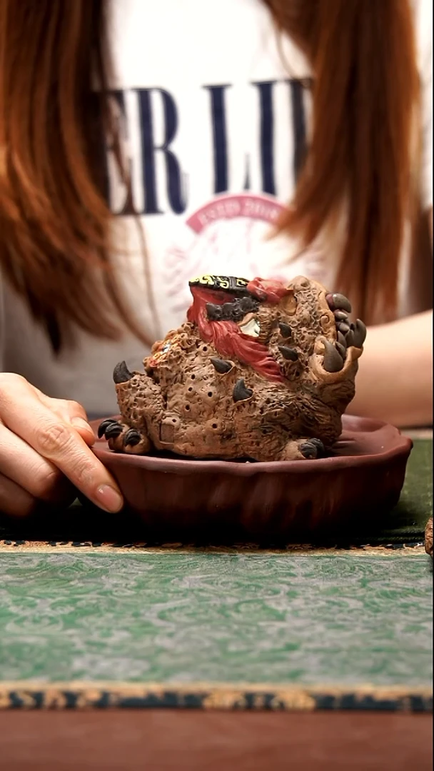 紫砂刘祖铭《霸王蟾》