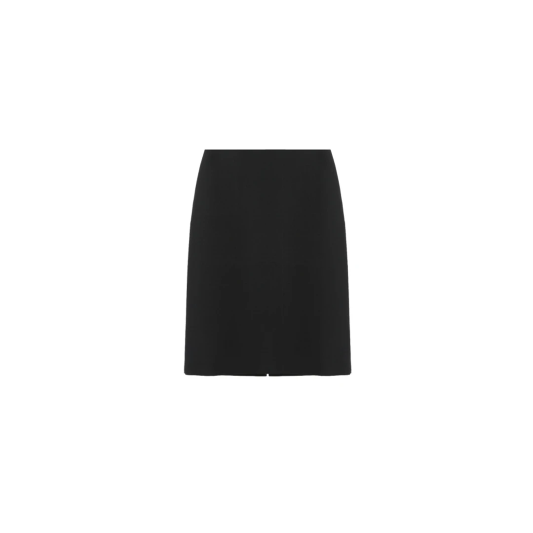 MEI0502 后开叉丝毛中裙 18698