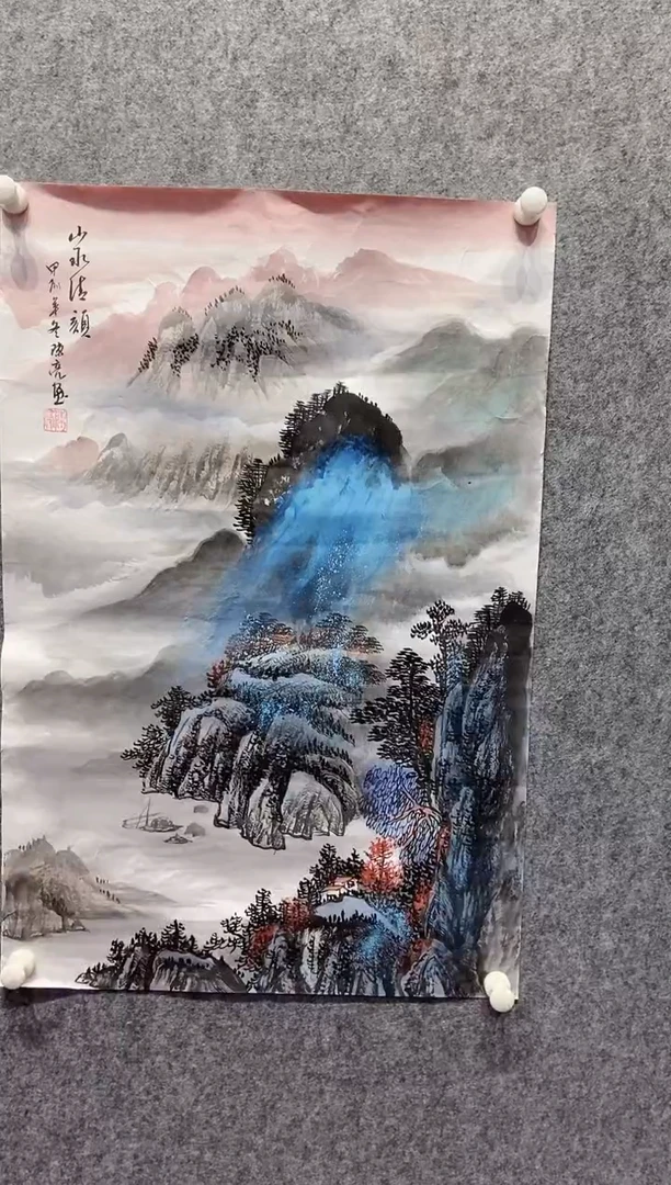 【闪购商品】国画陈亮老师国画作品1