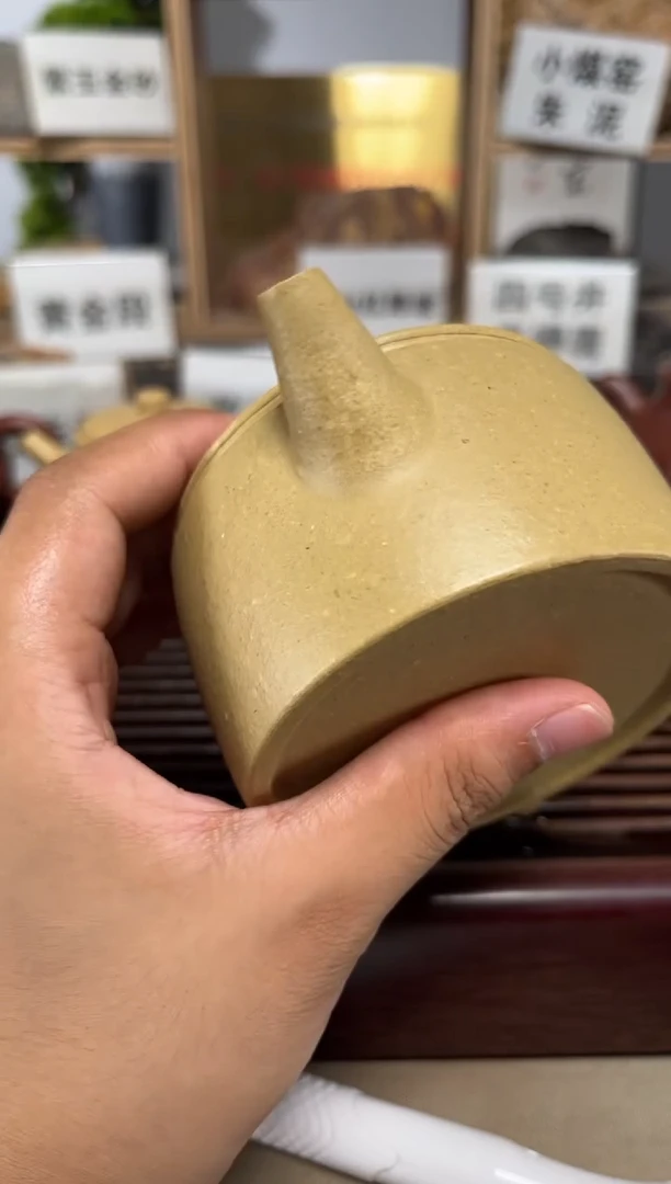 茶壶紫砂微瑕梨皮本绿汉瓦