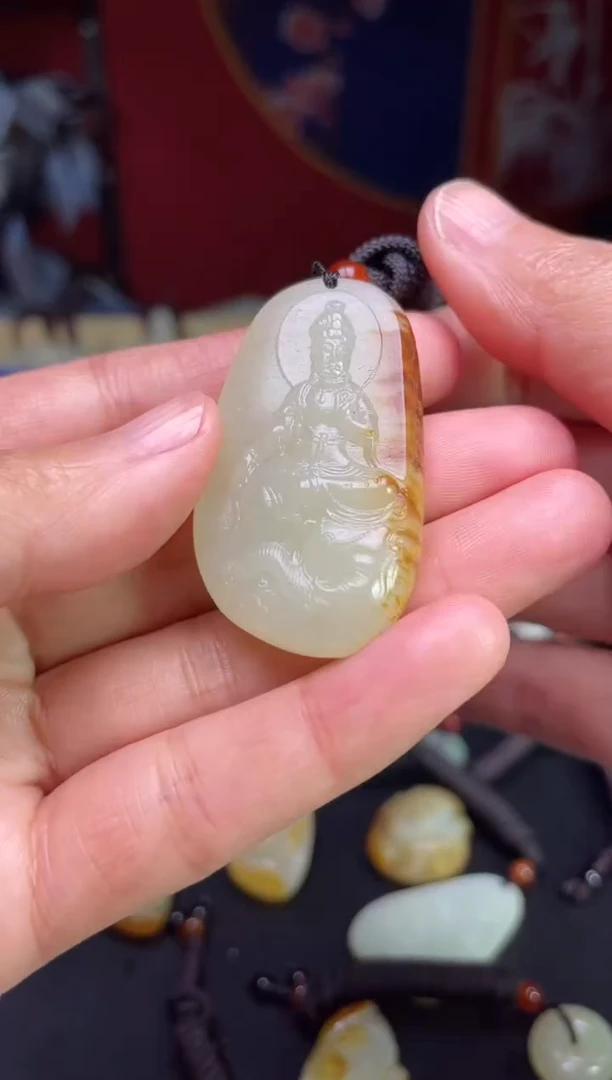 颈饰未镶嵌和田玉123