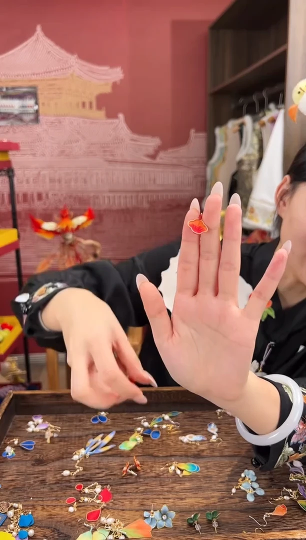 【闪购商品】刺绣苏绣世家非遗手工（耳环）