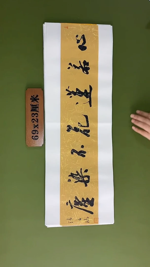 书法书法 张若鸿 尺寸69cm*23cm