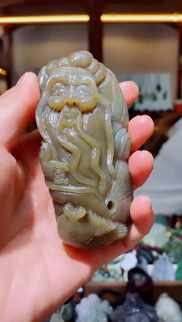 未镶嵌和田玉把件1