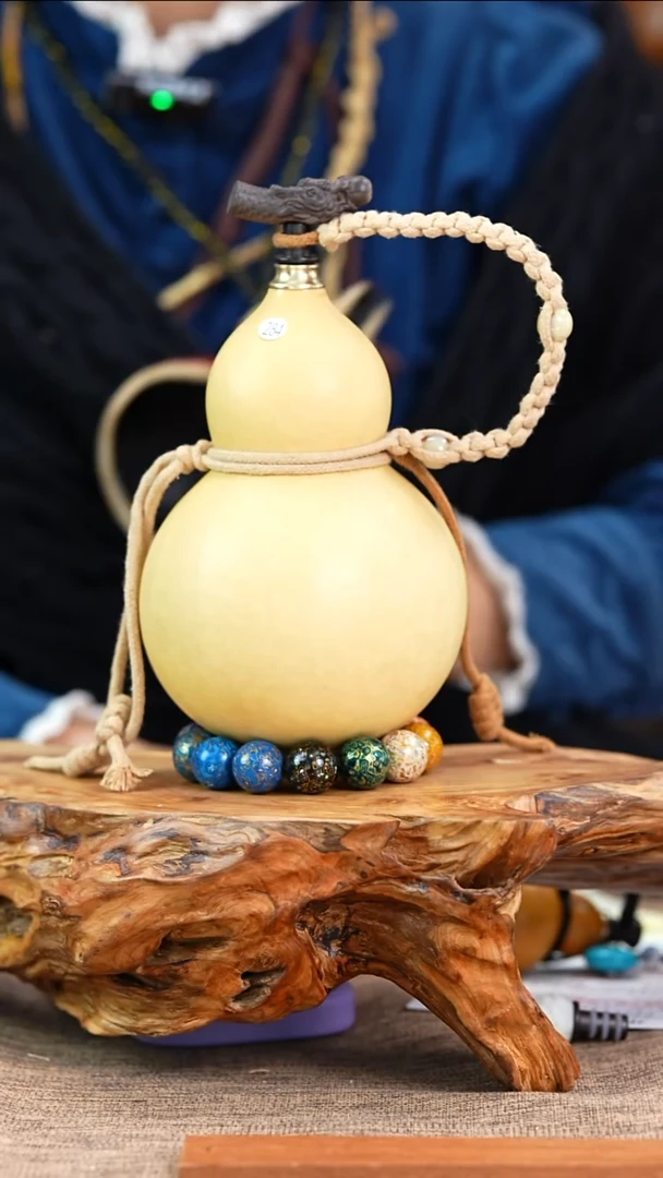 【闪购商品】284—光岳葫天然大漆酒葫芦不含漆珠