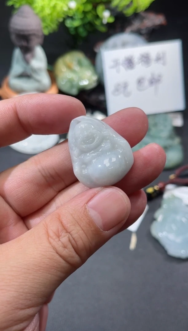 【闪购商品】翡翠颈饰未镶嵌天然缅甸A货翡翠（多样性发货）佛公