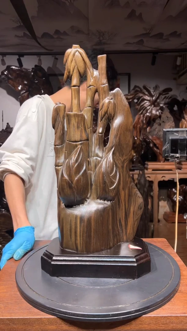 乌木类木质文然自然摆件