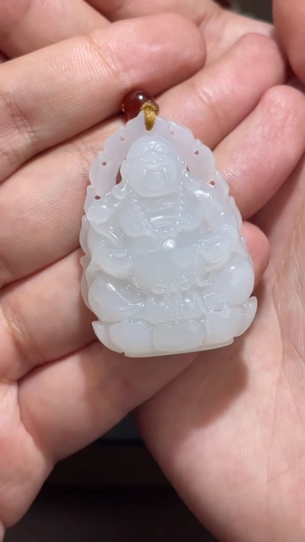 和田玉未镶嵌颈饰4.25HS多样性拍一发一11