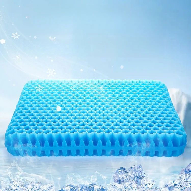 夏季凝胶坐垫透气蜂窝冰垫汽车座椅软冰垫宠物冰垫凳子屁股冰凉垫