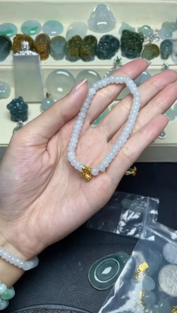 未镶嵌手串翡翠手串