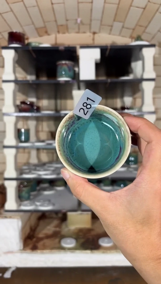杯精品窑变钧瓷茶器