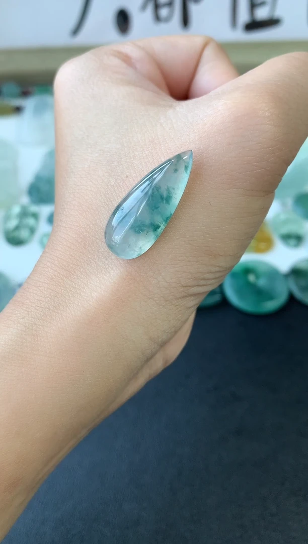 定制翡翠未镶嵌毛货