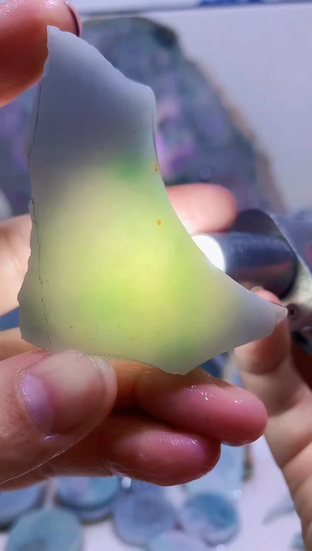 裸石翡翠0蒙0翡翠珠宝565